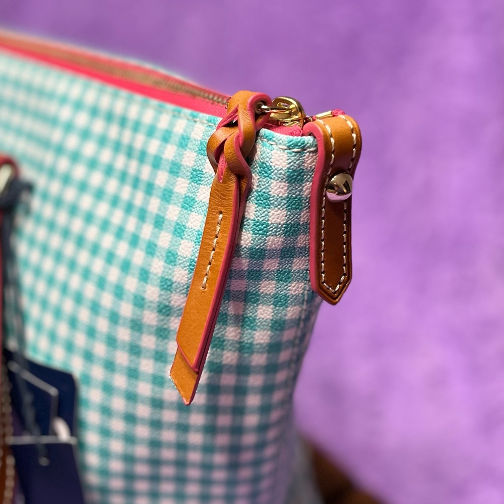 🛑SOLD🛑 RARE EXCLUSIVE, DOONEY & BOURKE Women’s Sena Zip Top Shopper Tote Bag - Picture 6 of 17